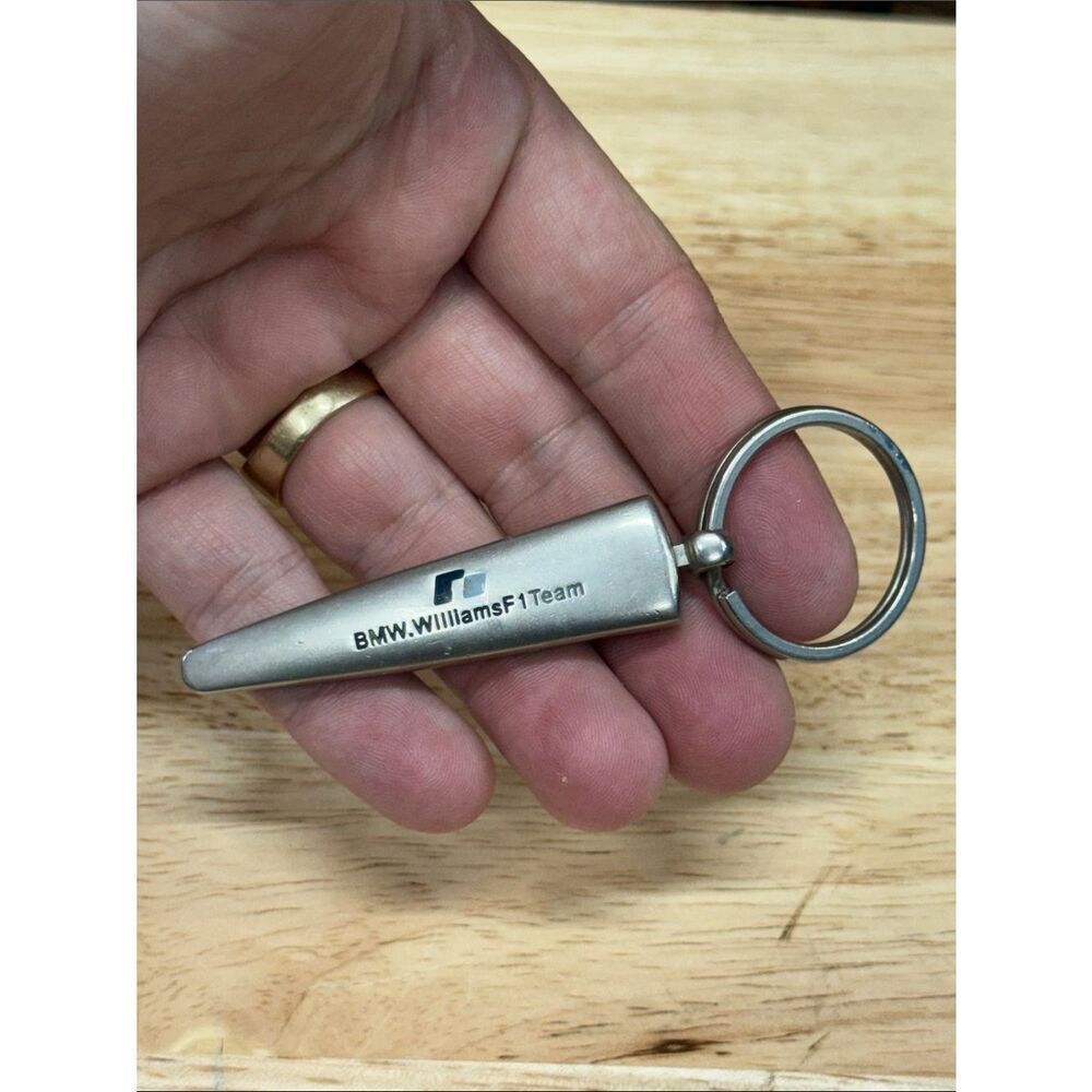 BMW Williams F1 Team Silver Metal Key Ring